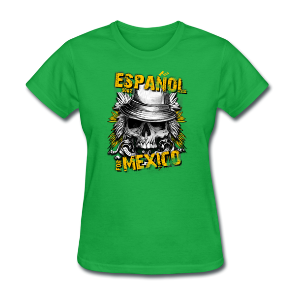 Espanol Mexico Women's T-Shirt - bright green