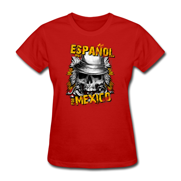 Espanol Mexico Women's T-Shirt - red