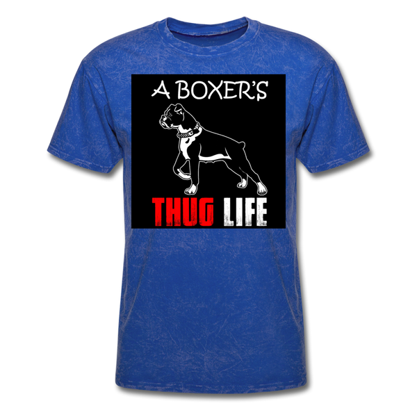 A Boxer's Thug Life Men's T-Shirt - mineral royal