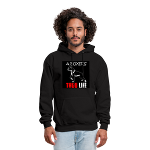 A Boxer's Thug Life Men's Hoodie - black