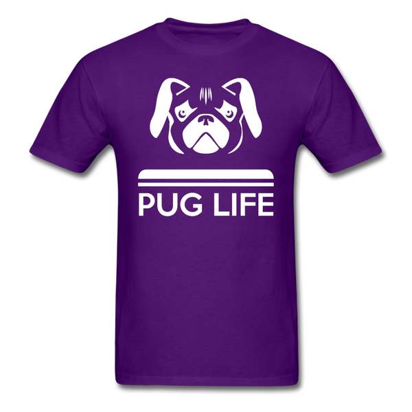 Pug Life Men's T-Shirt - purple