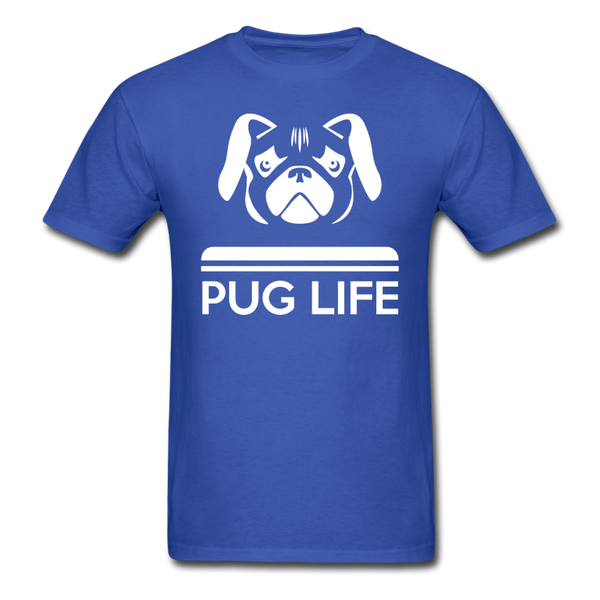 Pug Life Men's T-Shirt - royal blue