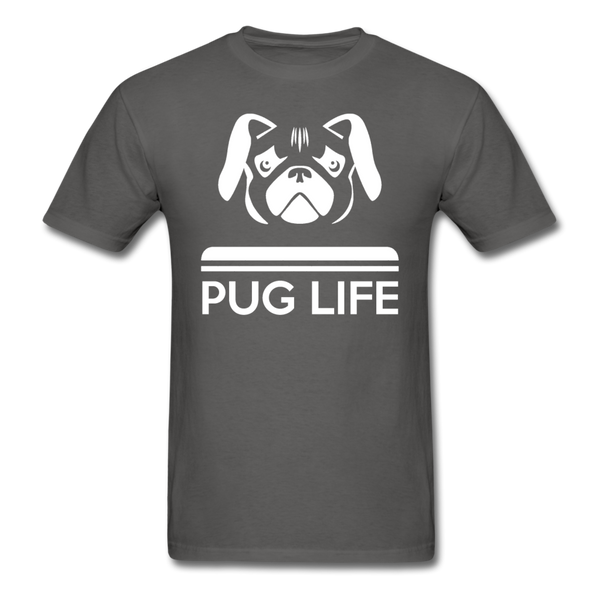 Pug Life Men's T-Shirt - charcoal