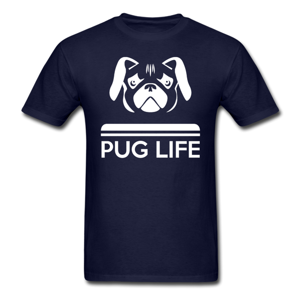 Pug Life Men's T-Shirt - navy