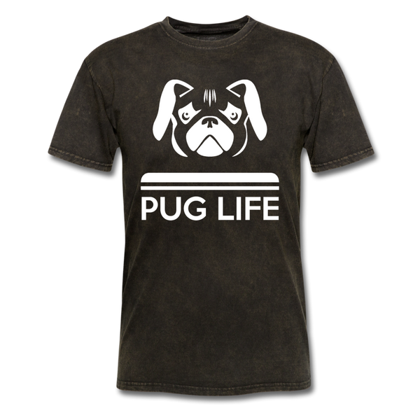 Pug Life Men's T-Shirt - mineral black
