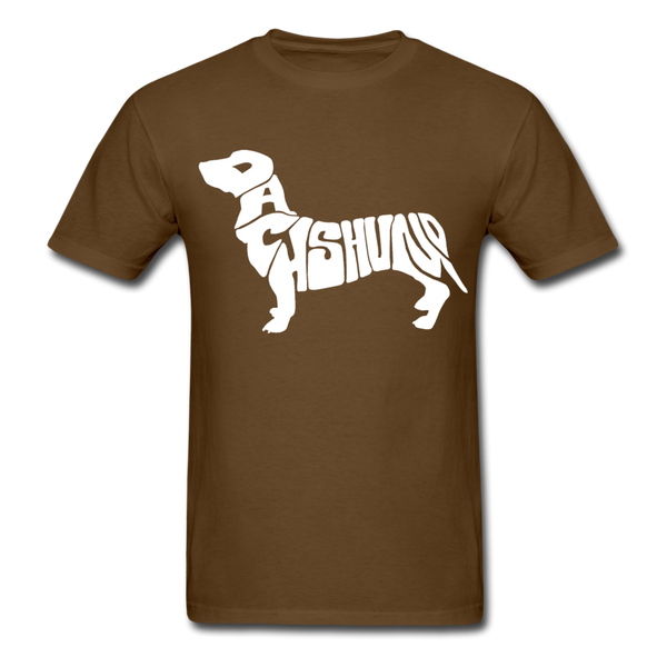 Dachshund Men's T-Shirt - brown