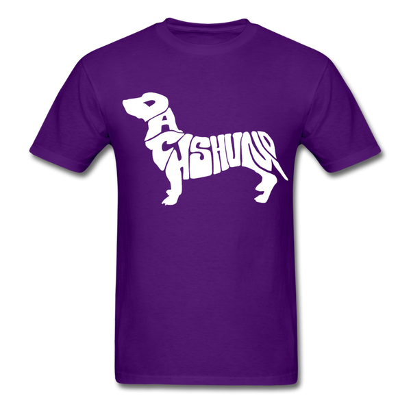 Dachshund Men's T-Shirt - purple