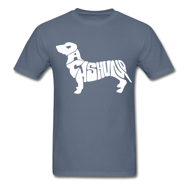 Dachshund Men's T-Shirt - denim