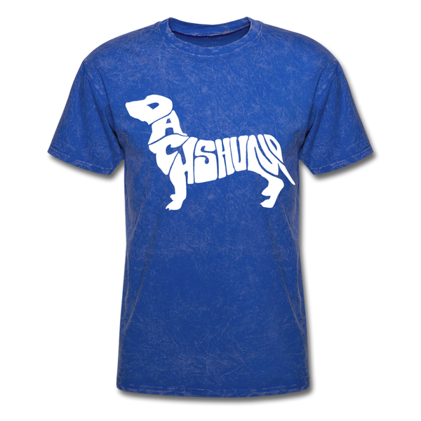Dachshund Men's T-Shirt - mineral royal
