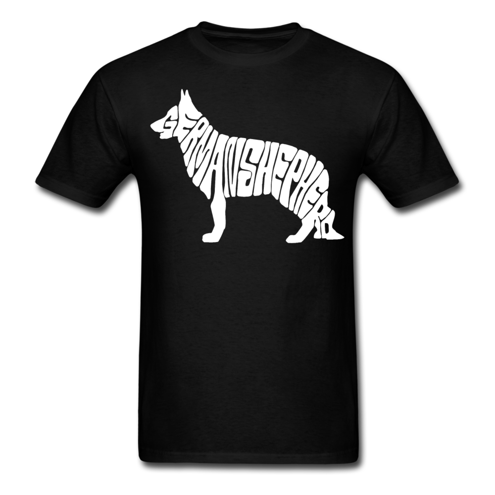 German Shepherd Men's T-Shirt - black