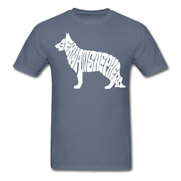 German Shepherd Men's T-Shirt - denim