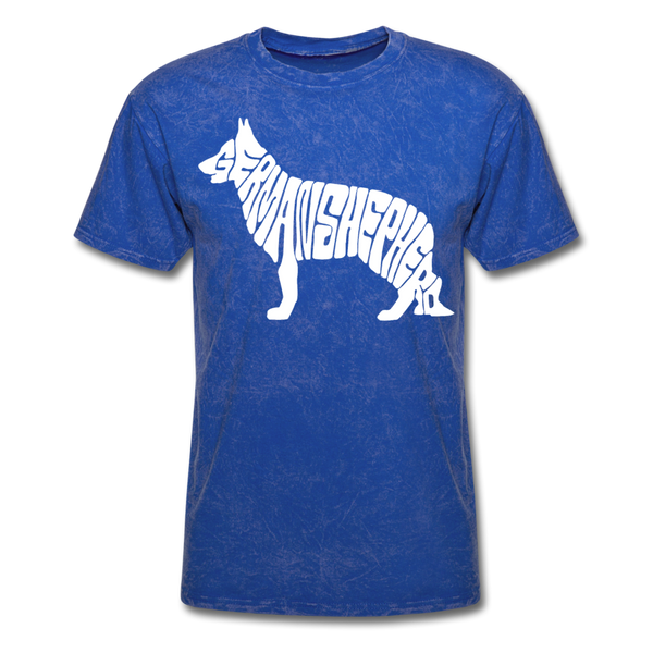 German Shepherd Men's T-Shirt - mineral royal