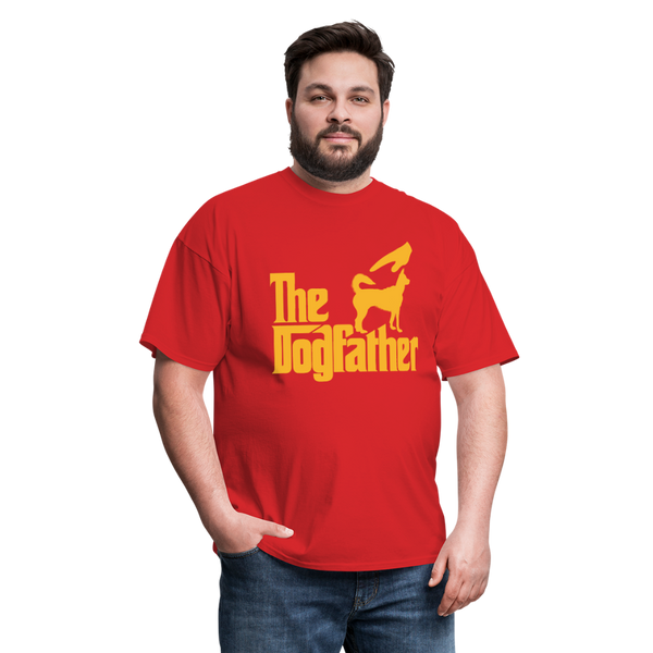 The Dogfather Men's T-Shirt - red