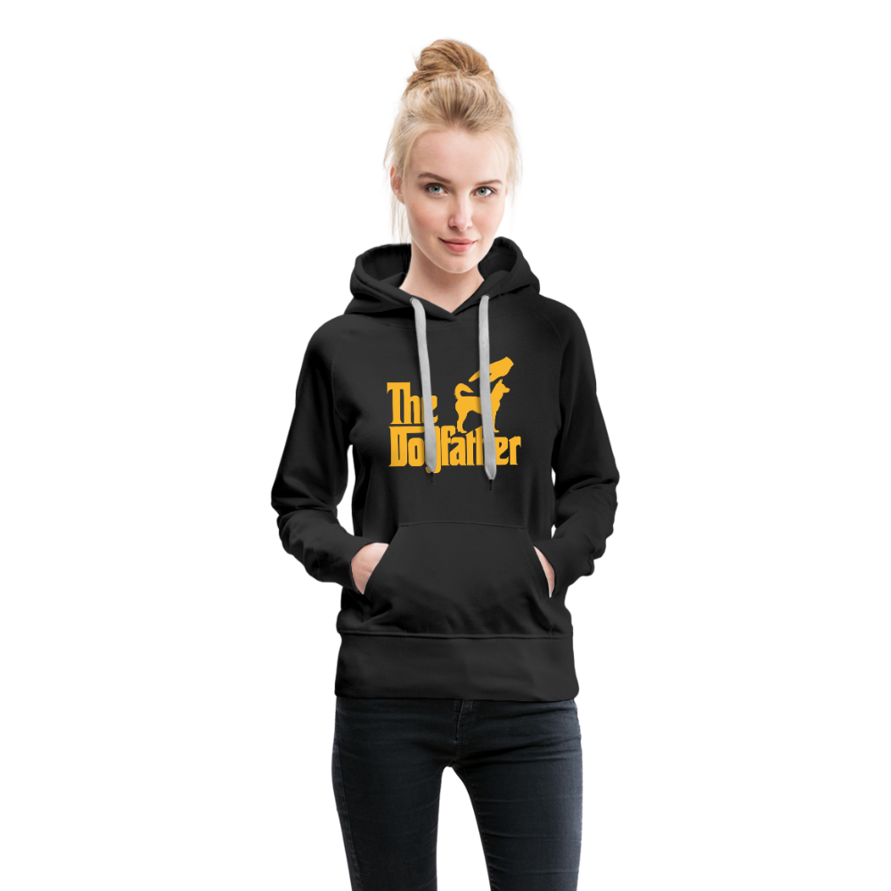 The Dogfather Women’s Premium Hoodie - black
