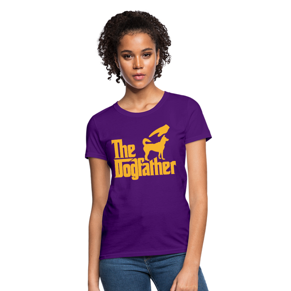 The Dogfather Women's T-Shirt - purple