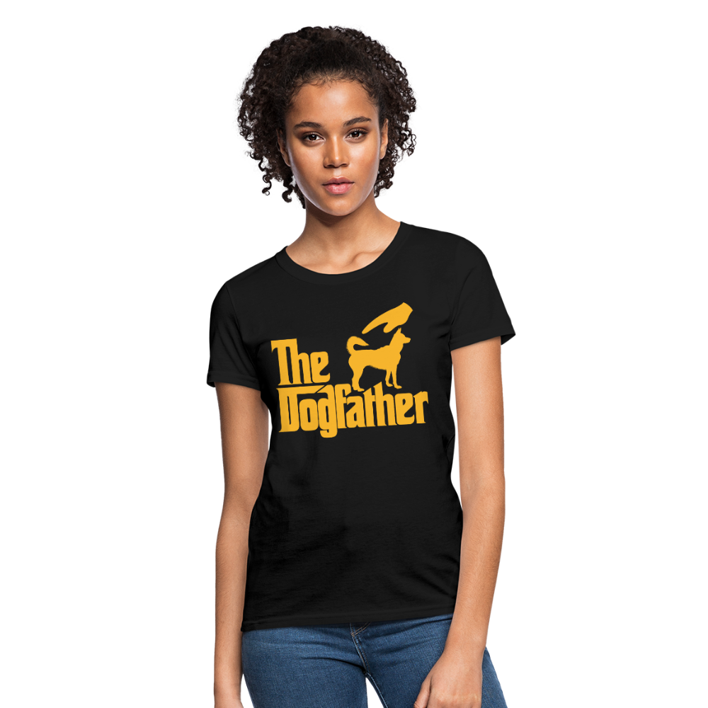 The Dogfather Women's T-Shirt - black