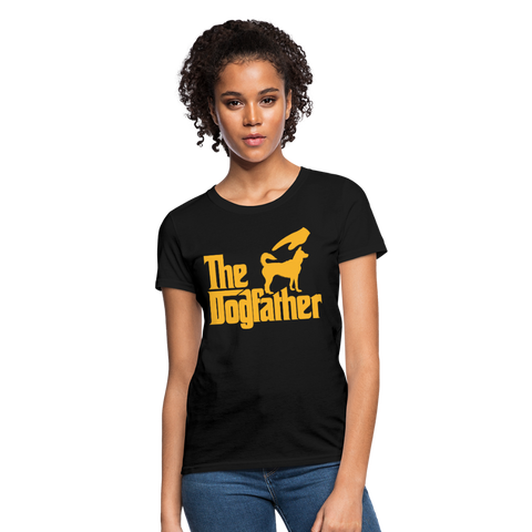 The Dogfather Women's T-Shirt - black