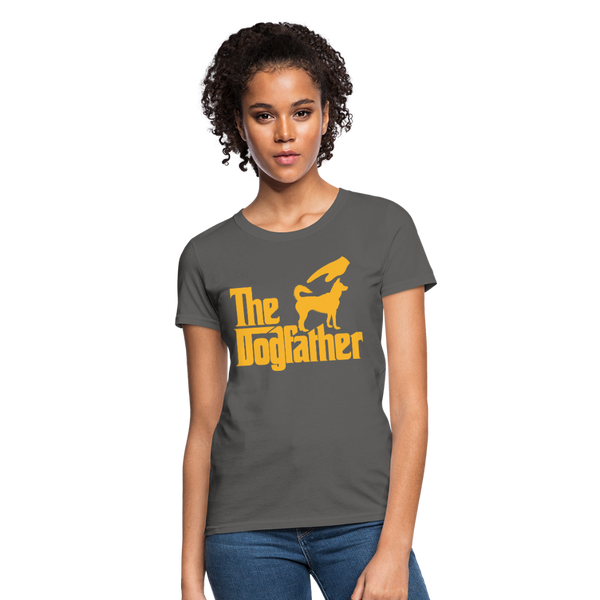 The Dogfather Women's T-Shirt - charcoal