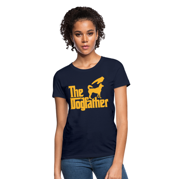 The Dogfather Women's T-Shirt - navy