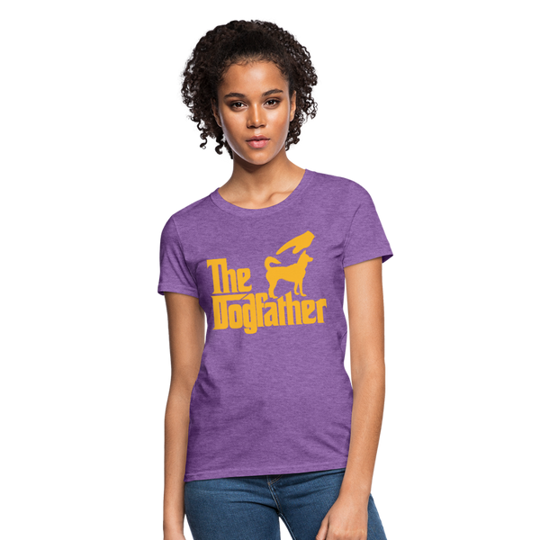 The Dogfather Women's T-Shirt - purple heather
