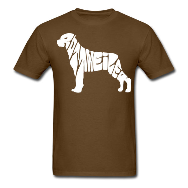Rottweiler Men's T-Shirt - brown