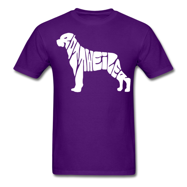 Rottweiler Men's T-Shirt - purple