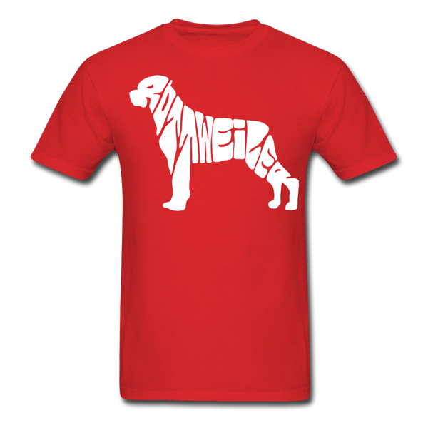 Rottweiler Men's T-Shirt - red
