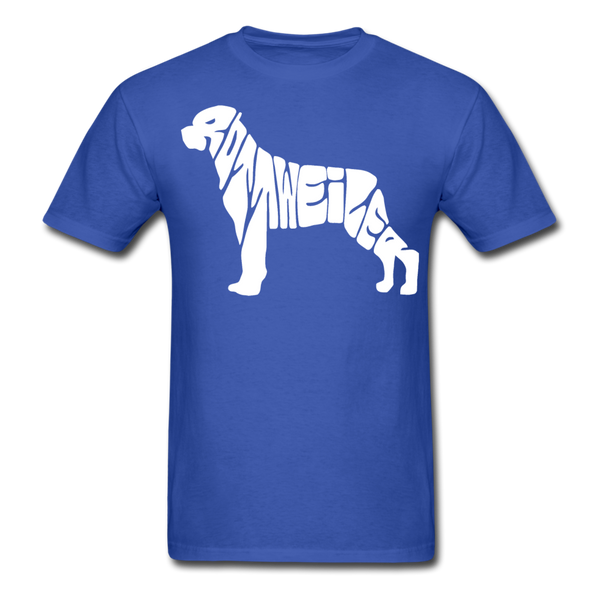 Rottweiler Men's T-Shirt - royal blue