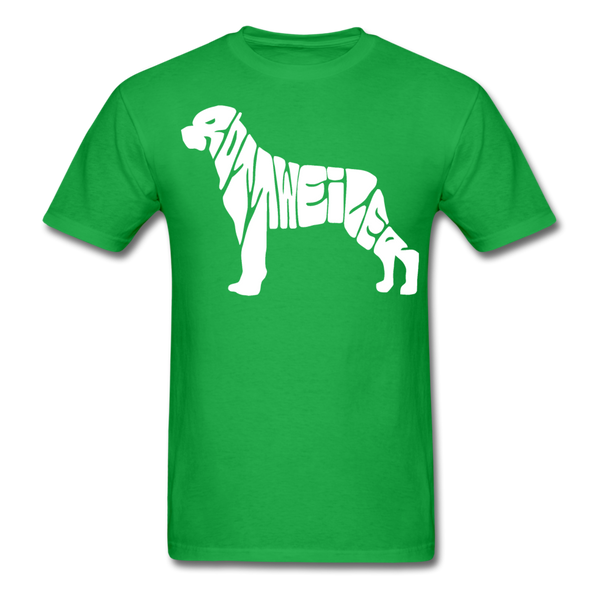 Rottweiler Men's T-Shirt - bright green