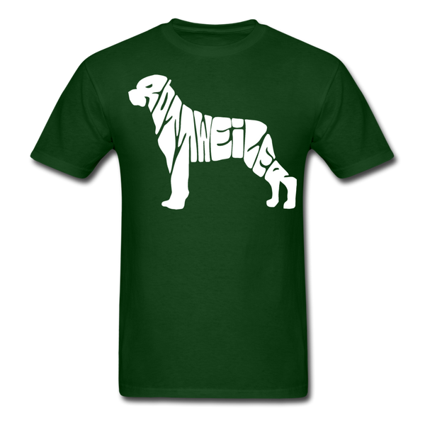 Rottweiler Men's T-Shirt - forest green