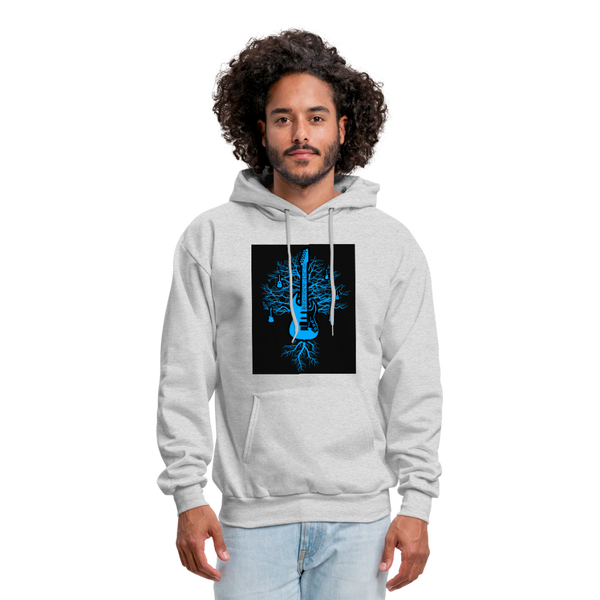 Guitar Tree Of Life Men's Hoodie - ash 