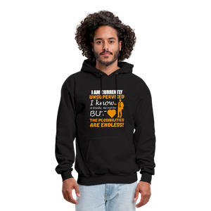 I Am Currently Unsupervised Men's Hoodie - black