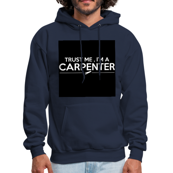 Trust Me I'm A Carpenter Men's Hoodie - navy