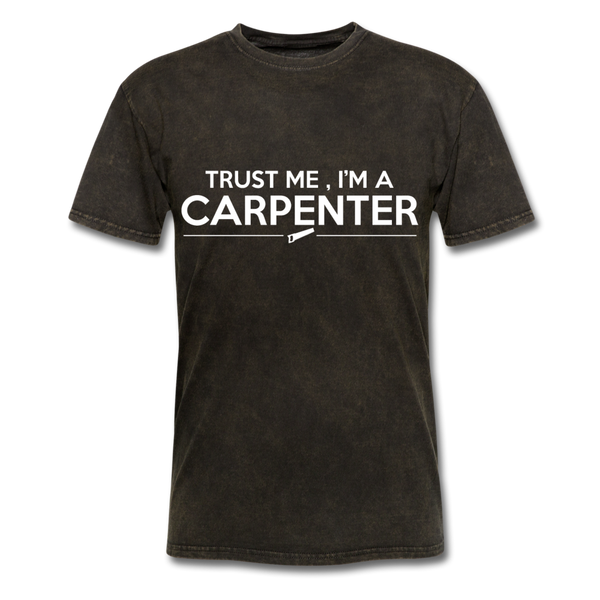 Trust Me I'm A Carpenter Men's T-Shirt - mineral black