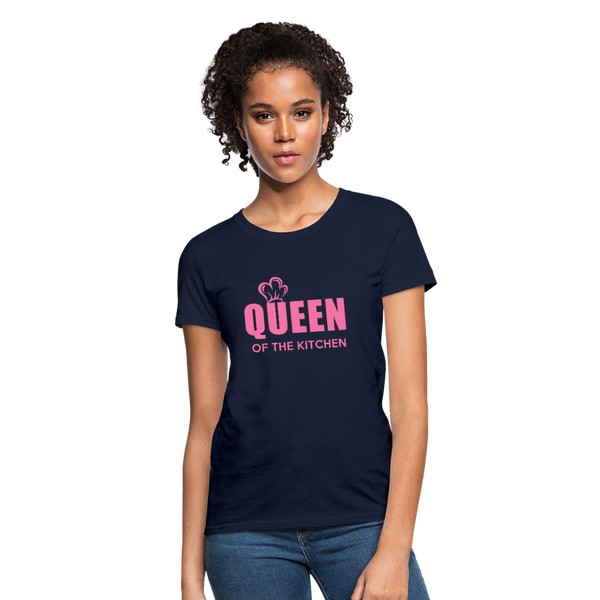 Queen Of The Kitchen Women's T-Shirt - navy