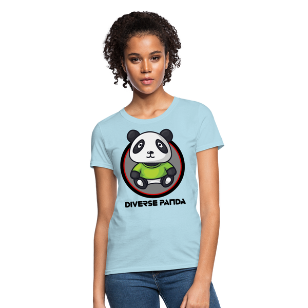 Diverse Panda Original Women's T-Shirt - powder blue