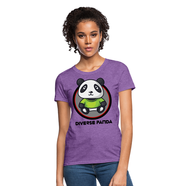 Diverse Panda Original Women's T-Shirt - purple heather