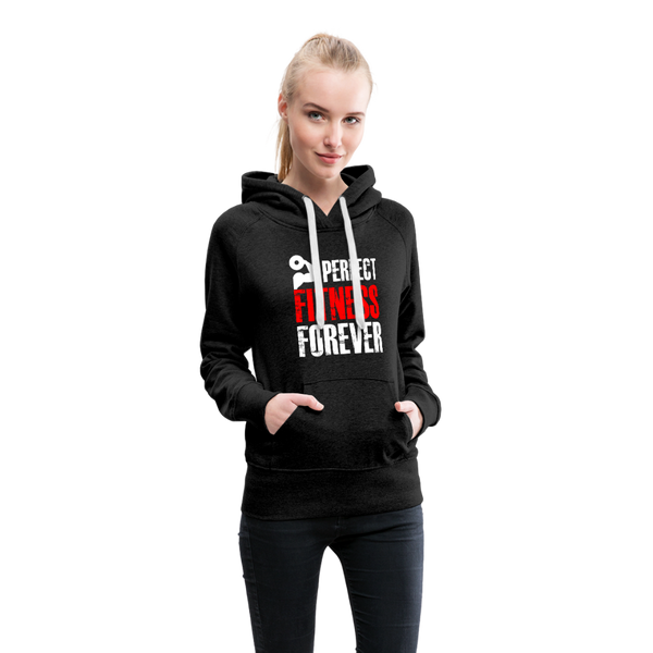Perfect Fitness Forever Women’s Premium Hoodie - charcoal gray