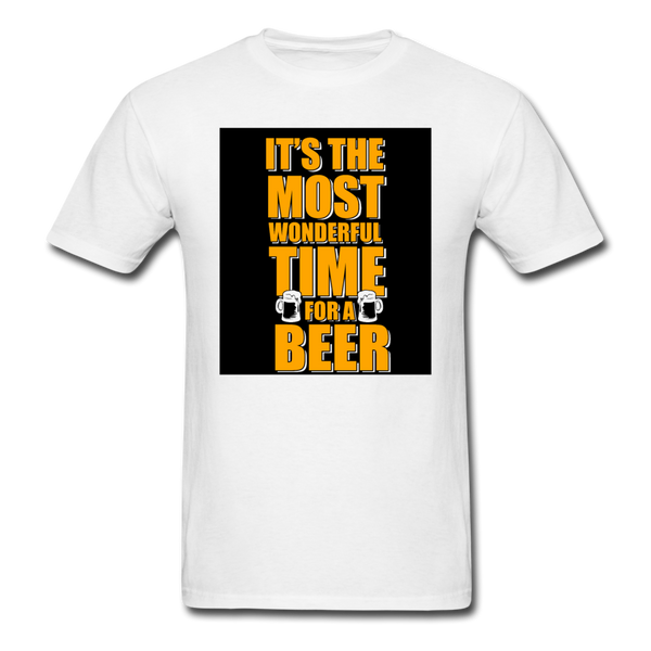 It's The Most Wonderful Time For A Beer Men's T-Shirt - white