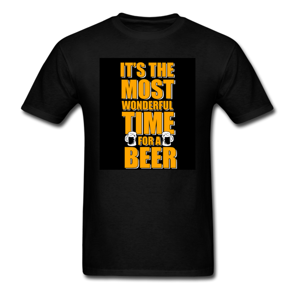 It's The Most Wonderful Time For A Beer Men's T-Shirt - black