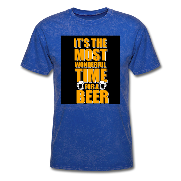 It's The Most Wonderful Time For A Beer Men's T-Shirt - mineral royal