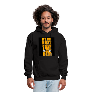 It's The Most Wonderful Time For A Beer Men's Hoodie - black