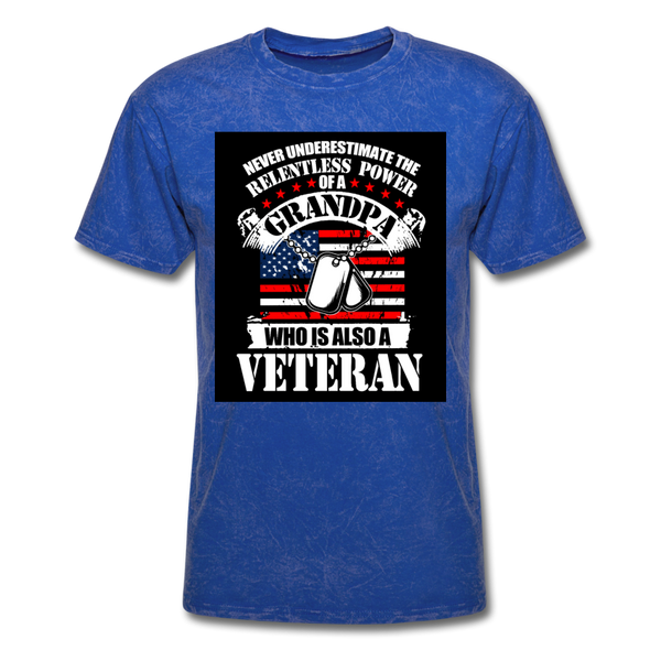 Grandpa Veteran Men's Classic T-Shirt - mineral royal