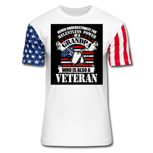 Grandpa Veteran (The Declaration Edition) T-Shirt - white