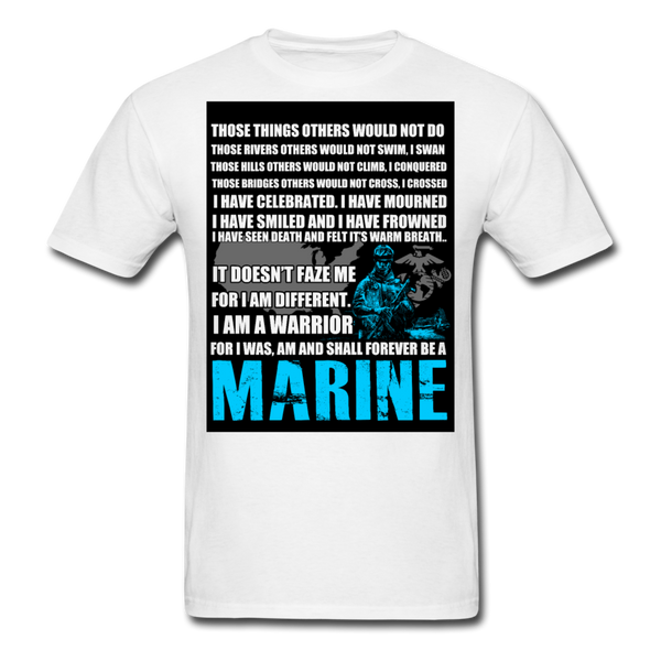 Marine Men's Classic T-Shirt - white