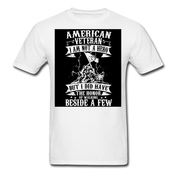 American Veteran Men's Classic T-Shirt - white