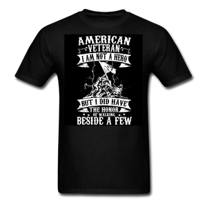 American Veteran Men's Classic T-Shirt - black