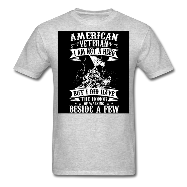 American Veteran Men's Classic T-Shirt - heather gray