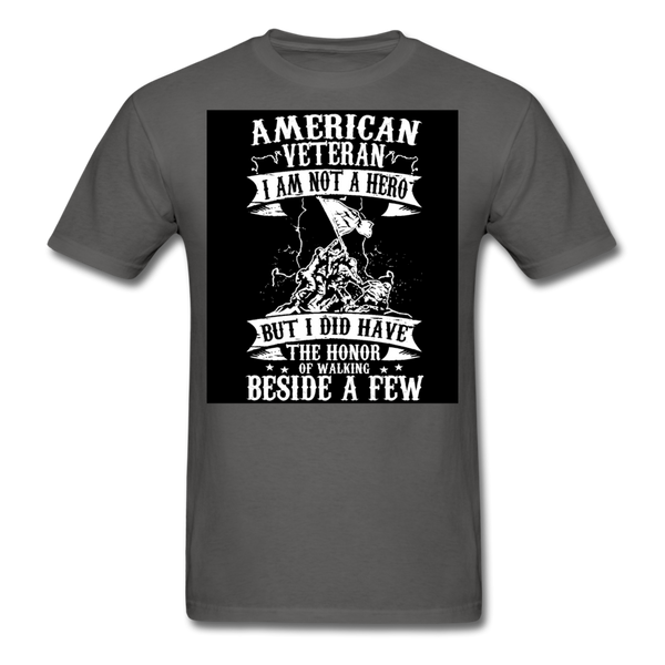 American Veteran Men's Classic T-Shirt - charcoal