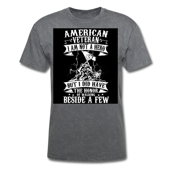 American Veteran Men's Classic T-Shirt - mineral charcoal gray